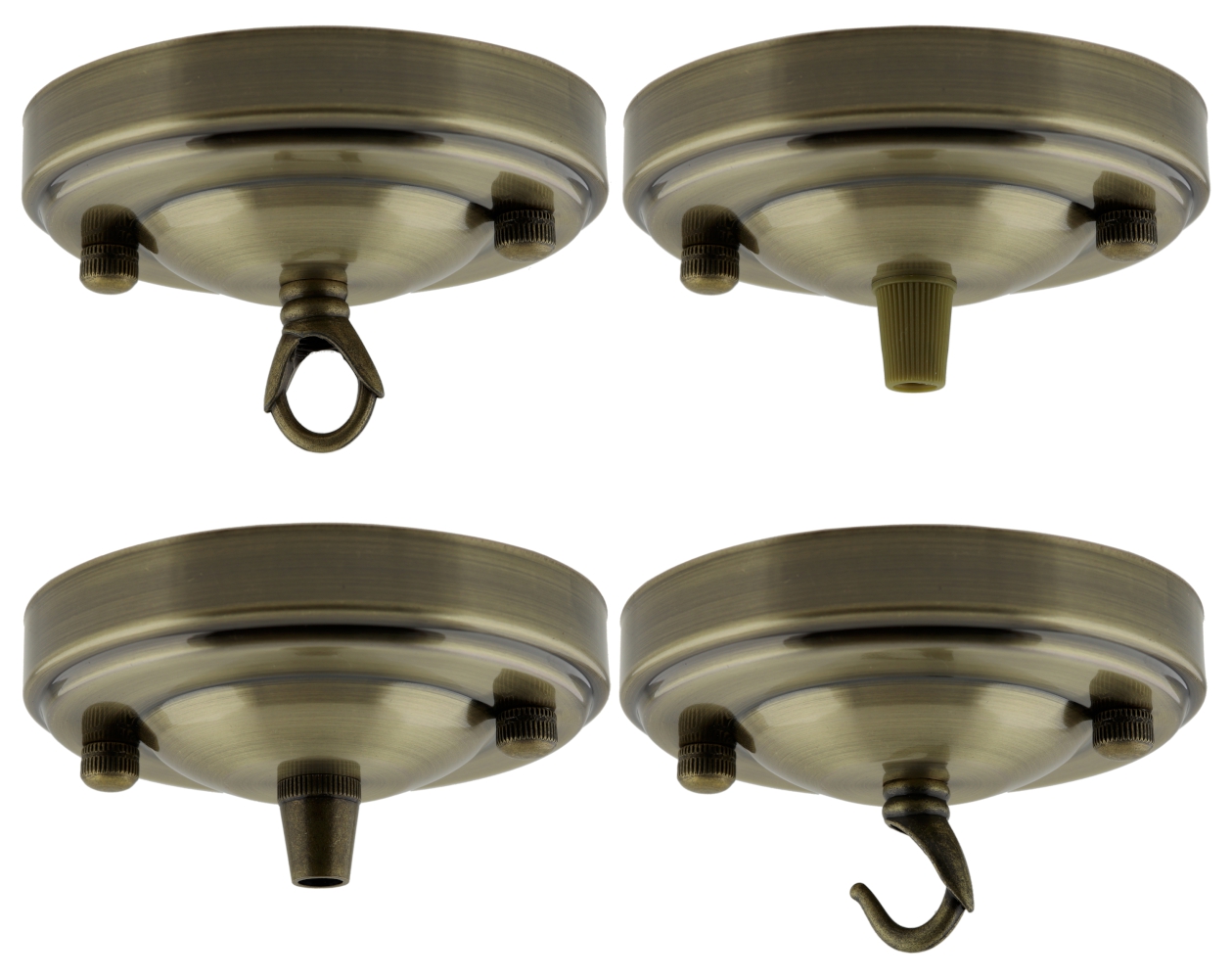 Light Fittings Art Deco Styled Loop For Ceiling Rose And