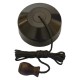 Vintage Styled Dark Brown Ceiling Pull Switch with Wood Toggle