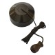 Vintage Styled Dark Brown Ceiling Pull Switch with Wood Toggle