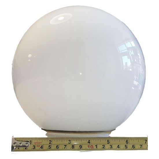 Bauhaus Styled Vintage 60's Ceramic and Milk Glass Globe Ceiling Light or Desk Lamp Fully Restored B22 Type